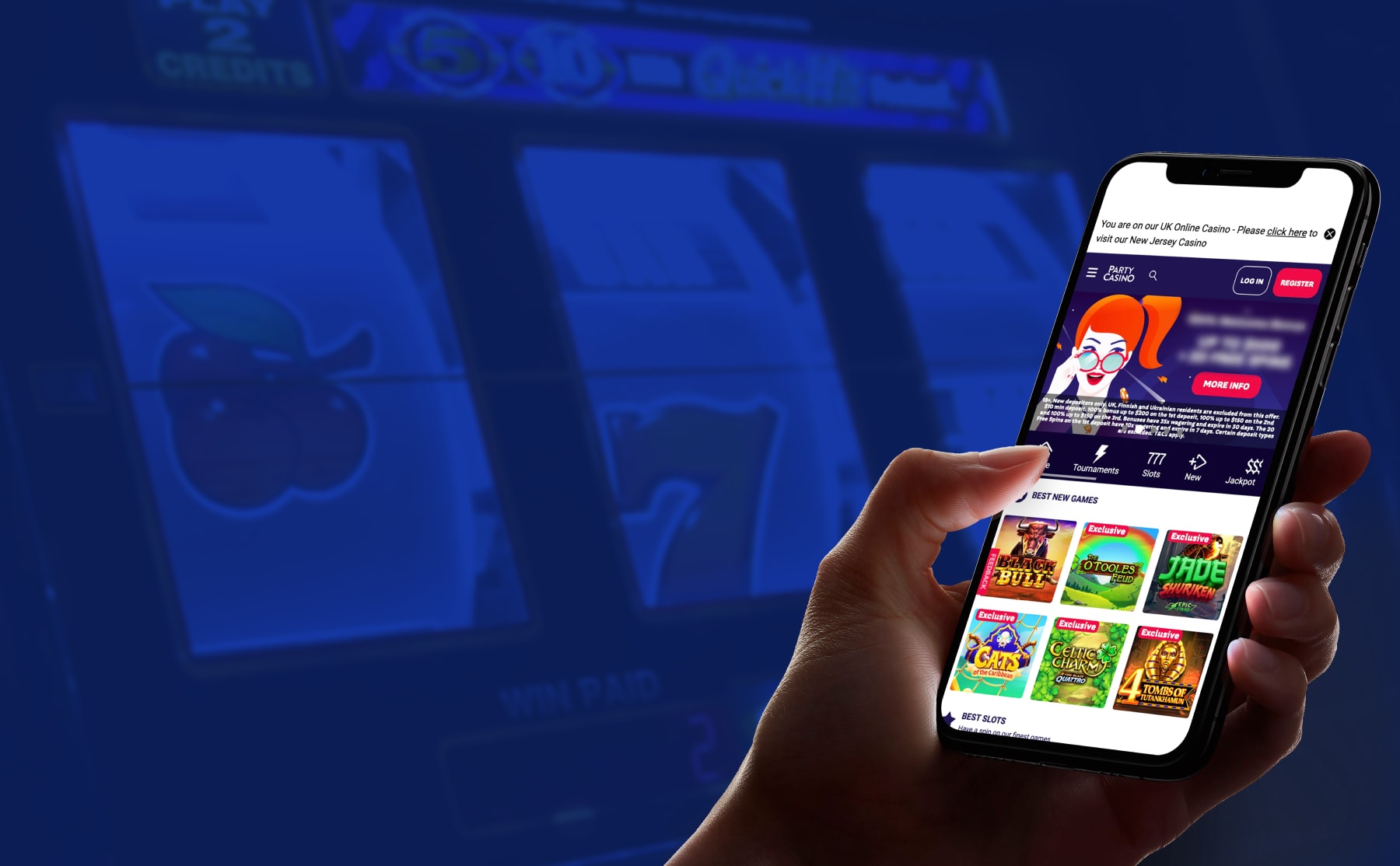 PartyCasino NJ Promo