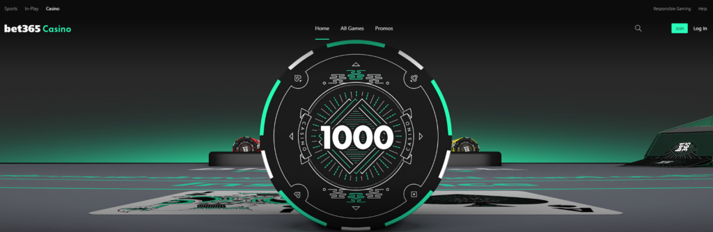 bet365 casino welcome NJ bonus