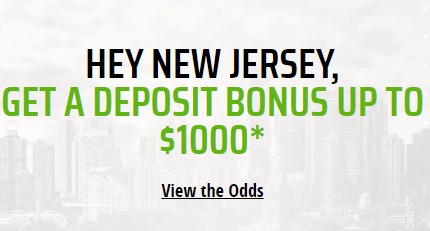 DraftKings NJ Promo Code Banner