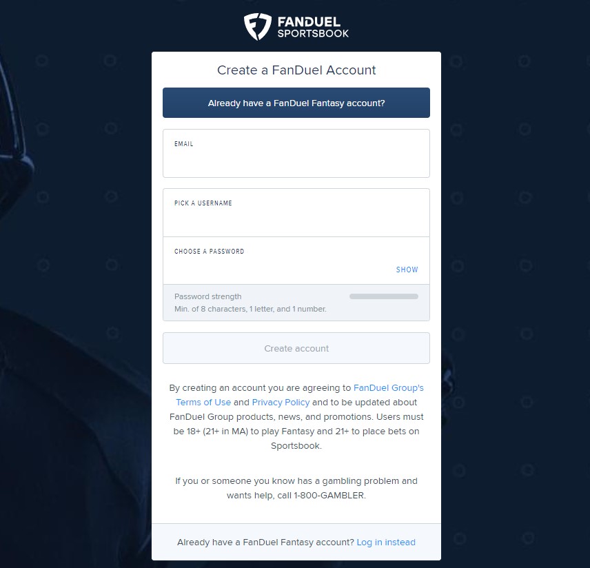 FanDuel NJ Promo code 2026