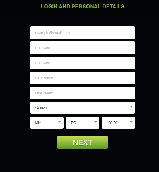 Mohegan Sun Casino Sign Up Form