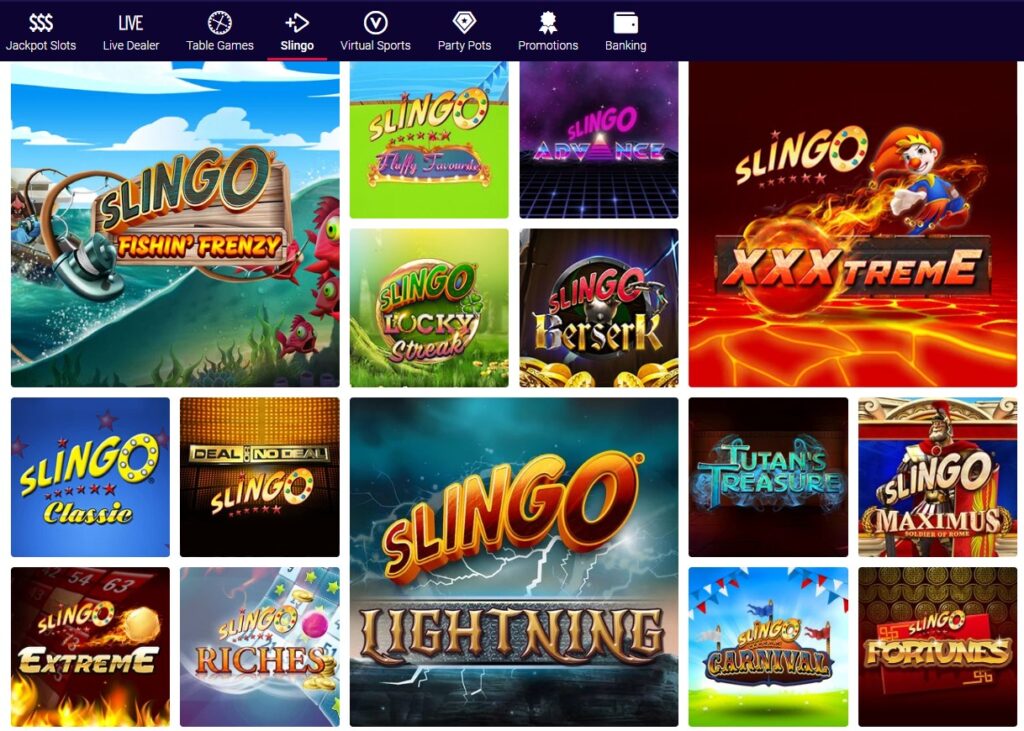 New Jersey Online Slingo Sites