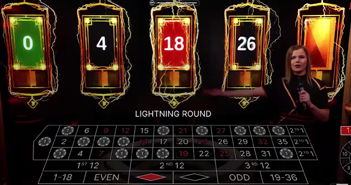 Lightning Roulette Game