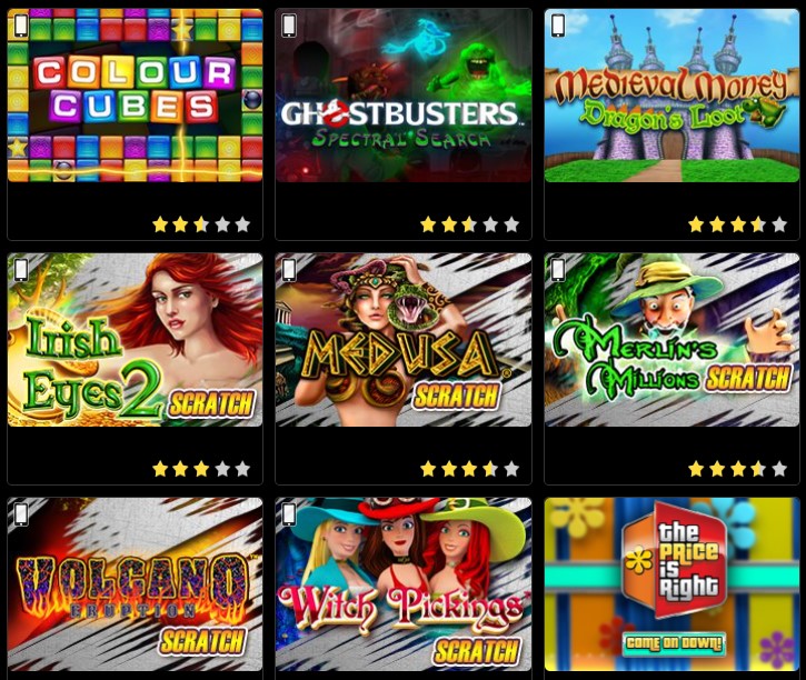 Scratch cards online NJ