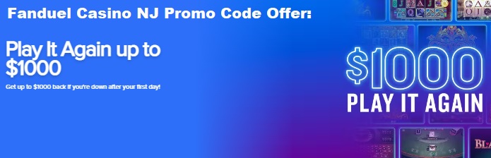 Fanduel casino promo code NJ