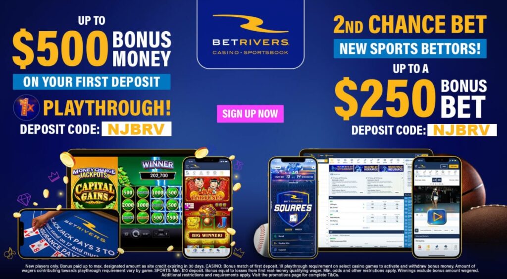 BetRivers Promo Code for NJ