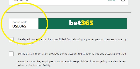bonus code bet365 2026