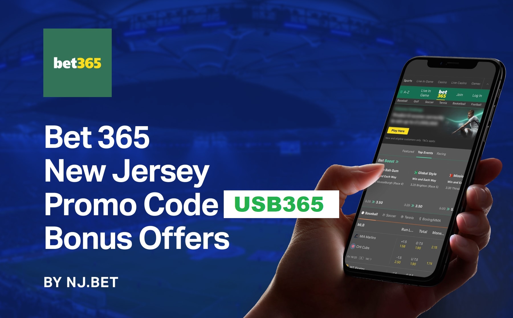 bet365 New Jersey bonus code and welcome offers NJ 2026