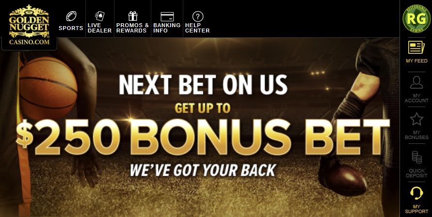 Golden Nugget Sportsbook NJ Bonus