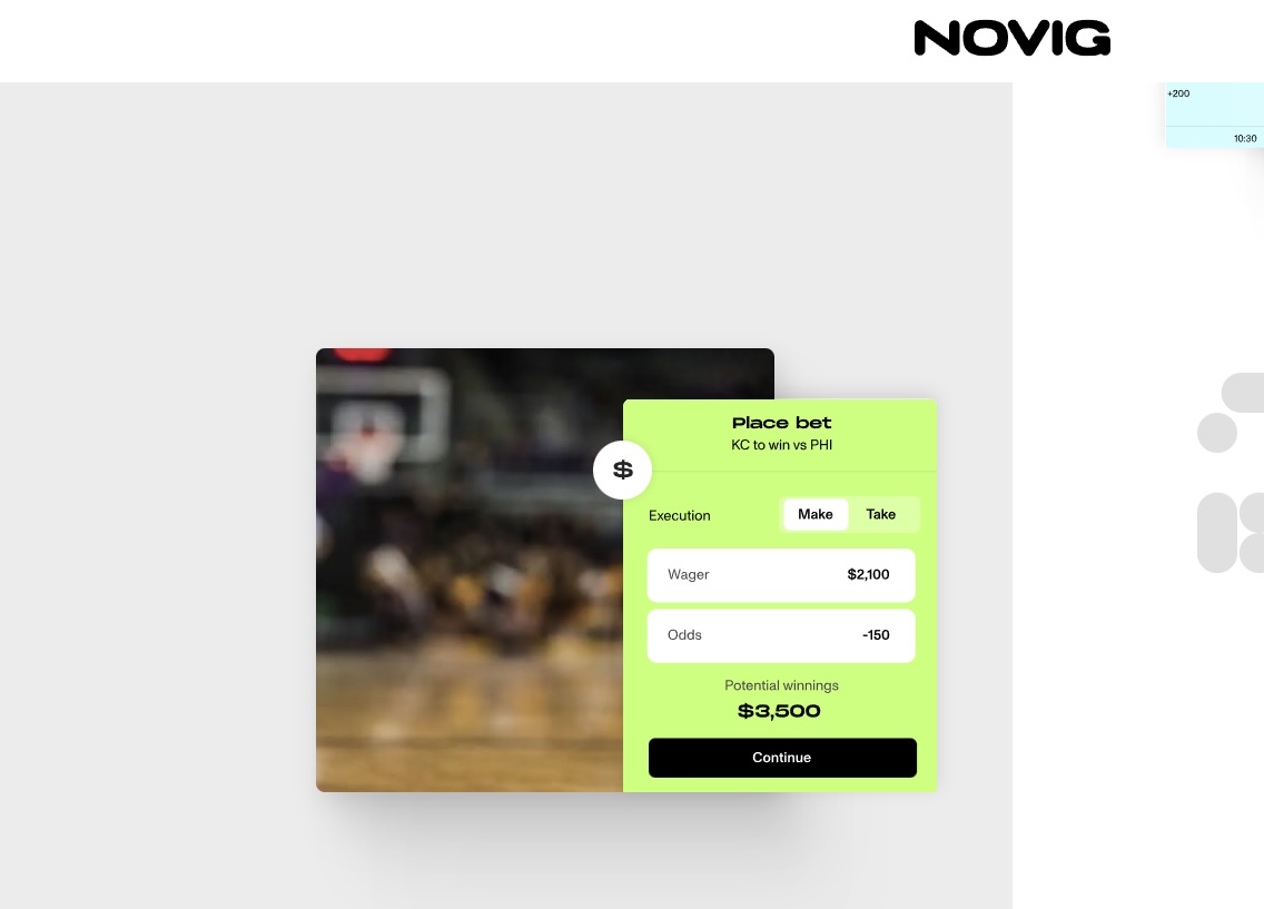 Novig Peer to peer betting NJ