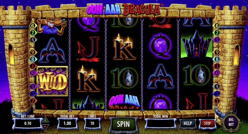 Ohh Aah Dracula scary slot
