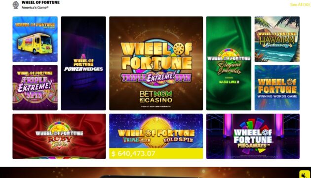 Wheel of Fortune Free Spins Casino Bonuses NJ