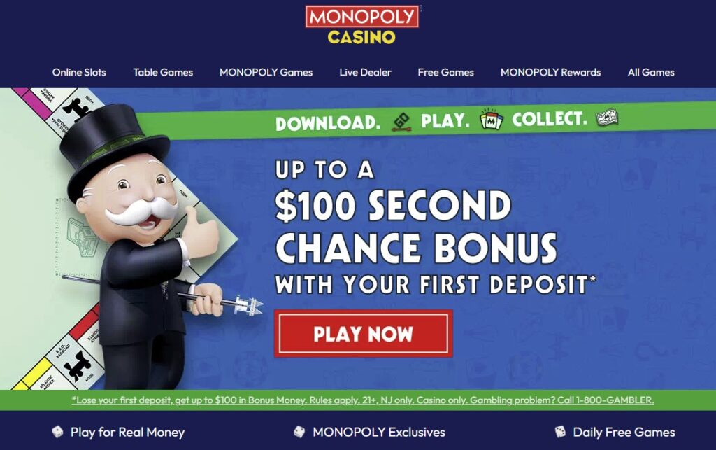 Monopoly casino NJ