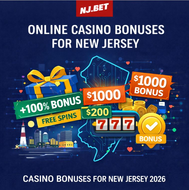 Online Casino Bonuses for New Jersey