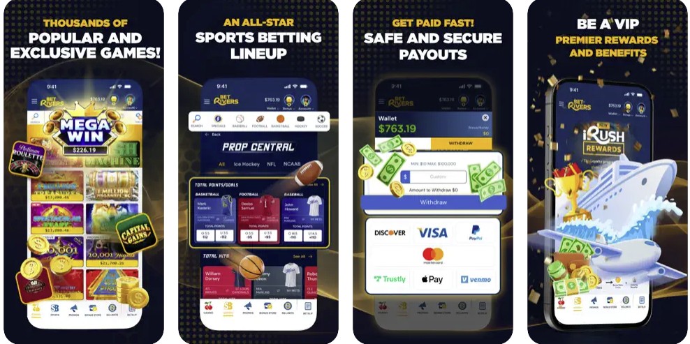 betrivers mobile app for Android and Ios