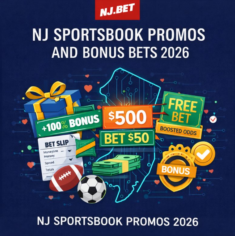 NJ Sportsbook Promos and Bonus Bets 2026