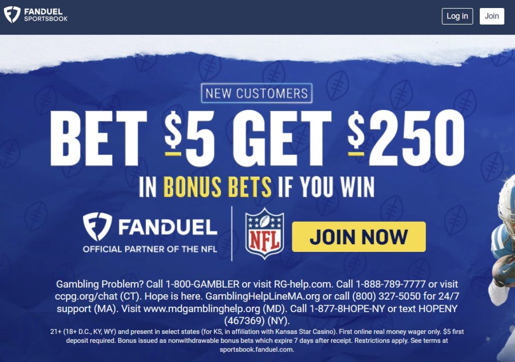Fanduel NJ sportsbook promo